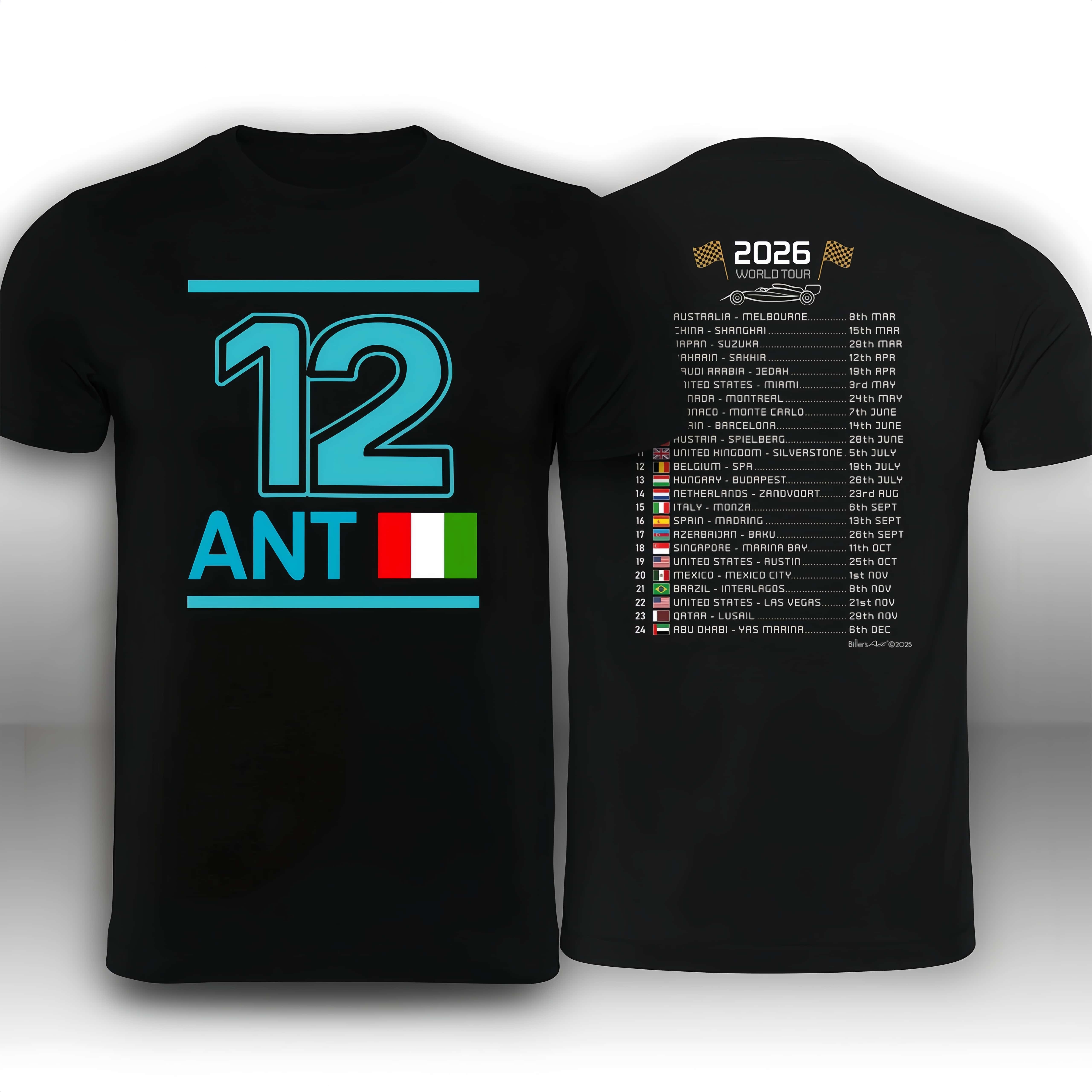 Streetwear Brands 2026 - 키미 안토넬리 # 12 팀 브랜드