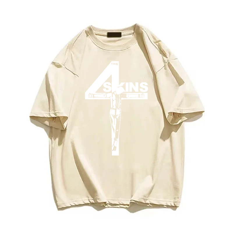남성용 4 스킨 Oi 티셔츠, Uk 펑크 스트리트펑크  - Streetwear Brands In Uk 리뷰 및 가격