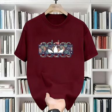 2026 브랜드 프린트 남녀공용 티셔츠, 패셔너블하고  - Streetwear Brands 2026 리뷰 및 가격