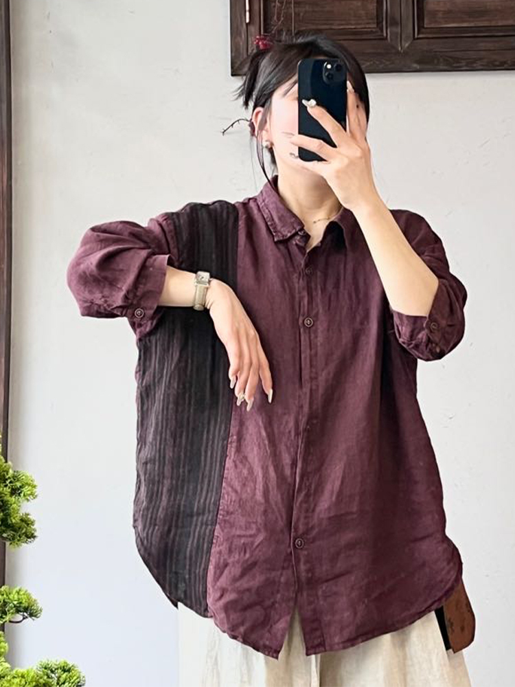 아맥스 룰루에 브랜드 2025 가을 여성 캐주얼 빈티지 - Streetwear Brand Shirts 리뷰 및 가격